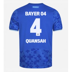 Bayer Leverkusen Jarell Quansah #4 Tredjetrøje 2025-26 Kortærmet
